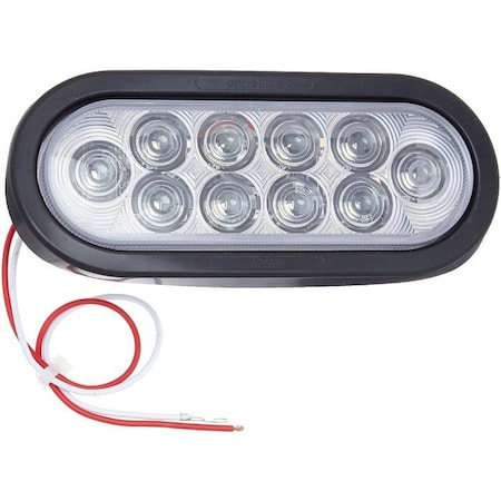 Ranch Hand 6in. LED Clear Oval Light LEDLIGHTCLEAR